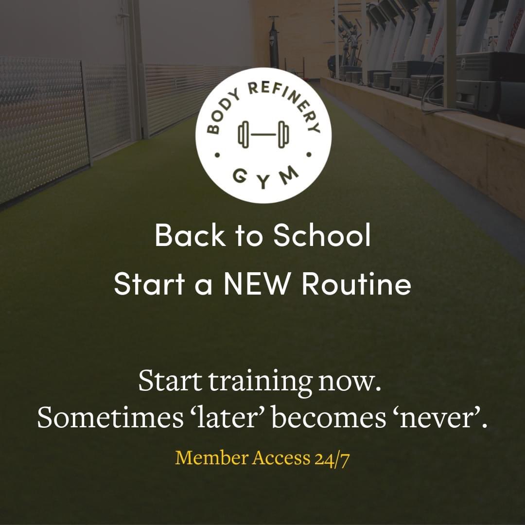 BodyRefineryGym's tweet photo. What's your mid-week training goal? Never too late to start! #motivation #bodyrefinerygym https://t.co/b72qqSFGP7