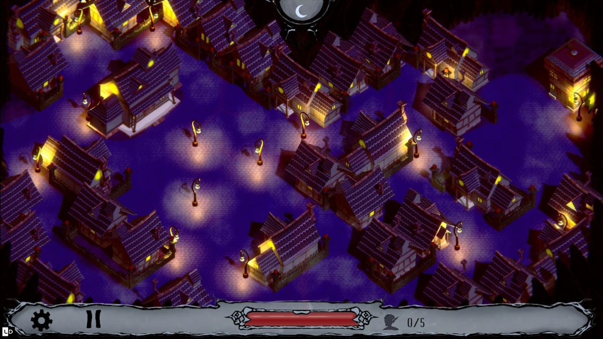 LightDarkGames's tweet photo. You are a creature of the darkness; you conquer the night. Make the most of it before the sun takes a bite. Feast your eyes on easy prey and potential undead allies. Final night village design. Blood &amp; Stone is now released to play on Itch!🩸https://t.co/JnF2djJhAo
#IndieGameDev https://t.co/lxl2E2UYRa