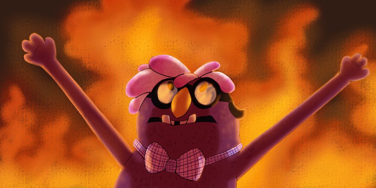 Trash_child69's tweet photo. Bringing my silly butt back to post my silly fanart of the muppet scientist
#bugsnax #bugsnaxfanart #bugsnaxart #floofty #flooftyfizzlebean https://t.co/5y5P3oMeGC