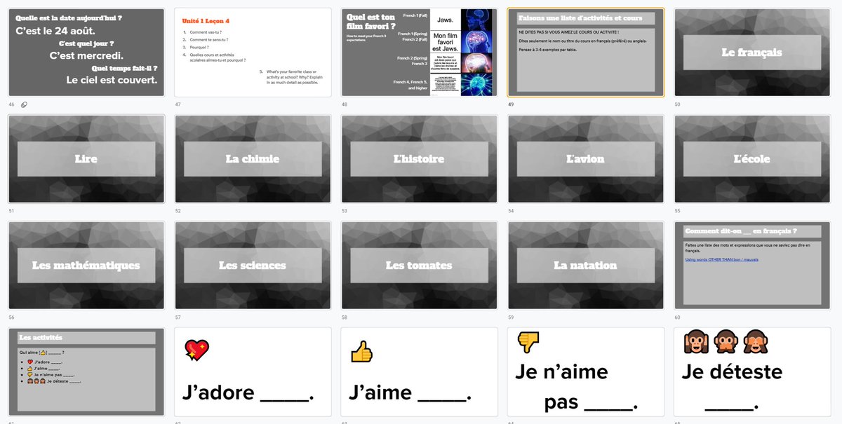 RPisFrench's tweet photo. It was great today doing a simple 4 corners activity as a way to group students quickly and get them speaking. Already working on (simple) elaboration with French 3. They had to give at least 1 simple reason why they did(n’t) like an activity or class https://t.co/3TJTihHT9y