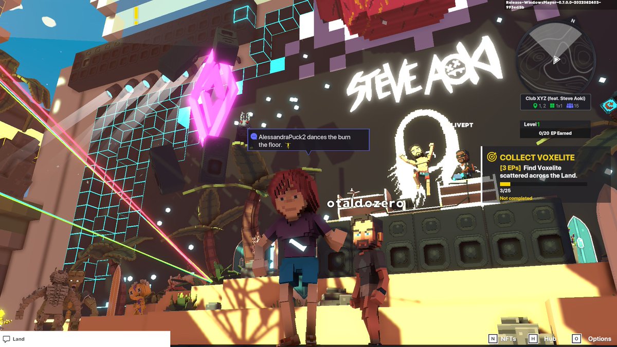 AlessandraPuck2's tweet photo. @TheSandboxGame @steveaoki @AlessandraPuck2  just participated in the #SandboxAlphaS3Giveaway for a chance to win 500 SAND! On stage with Steve Aoki, check out my screenshot below!
👇 https://t.co/mCGkMgeEO4