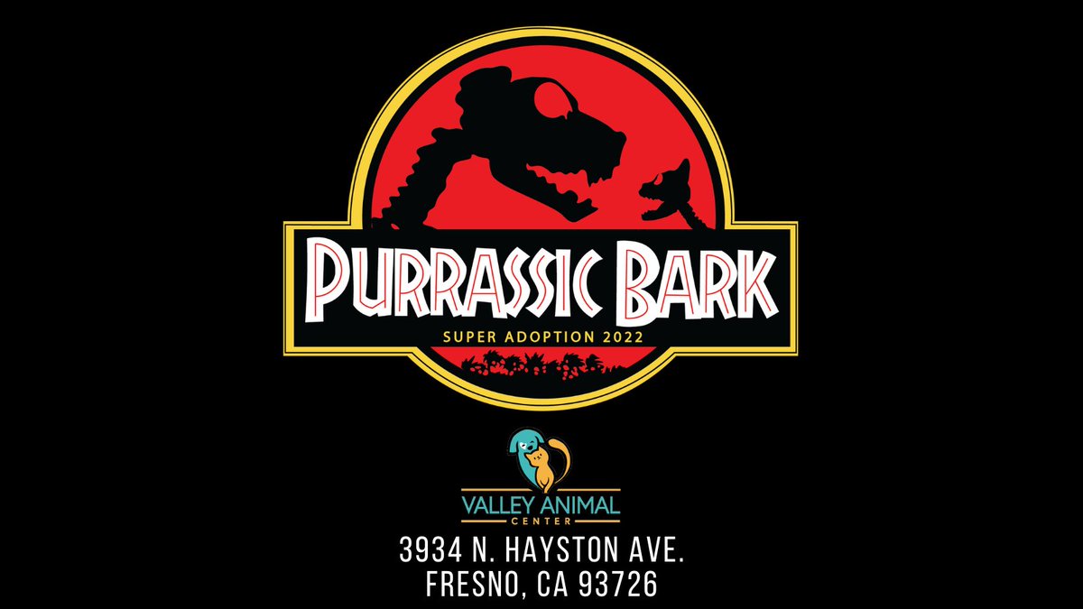 valleyanimal's tweet photo. This Saturday starting at 9 a.m.! The #HeroAlliance will make a guest appearance at Purrassic Bark, a Super Adoption adventure! Bring your friends, family, and pets to join them in exploring our dinosaur island, full of adoptables waiting to go with you! https://t.co/PewxBZSh3K https://t.co/yqmT0h7U83