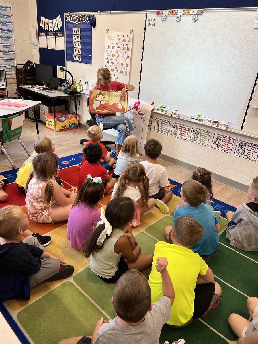 kmmadd's tweet photo. Read "Stanley the Dog, The First Day of School" today.  My kindergartner's LOVED it!  Thanks @bobbybones for writing such a fun book for kids! https://t.co/sVIBdXw13l