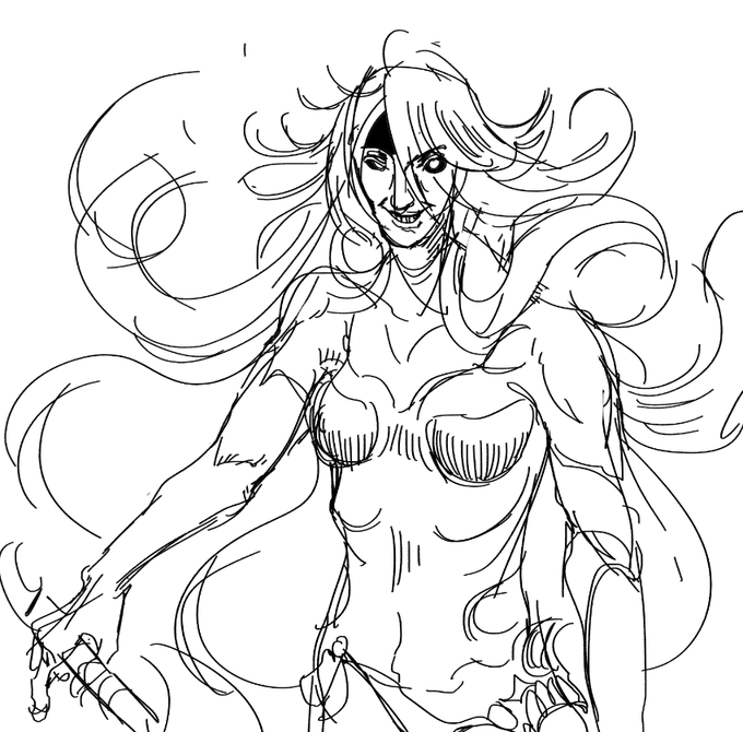 #ffxiv sketches inspired by a certain fight 