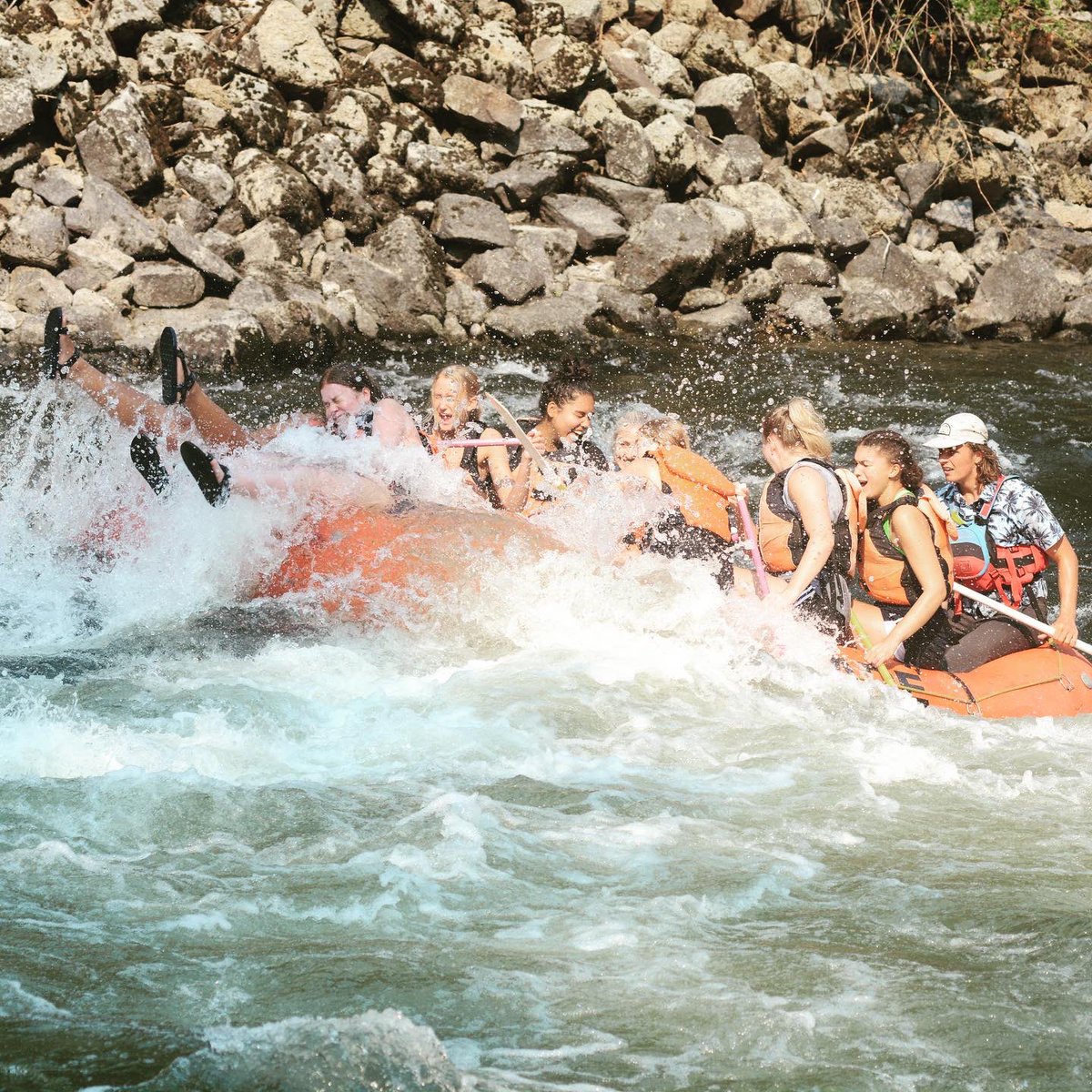 🚣‍♀️🛟💦

Here are some action shots from the team’s white water rafting excursion last week in Idaho!