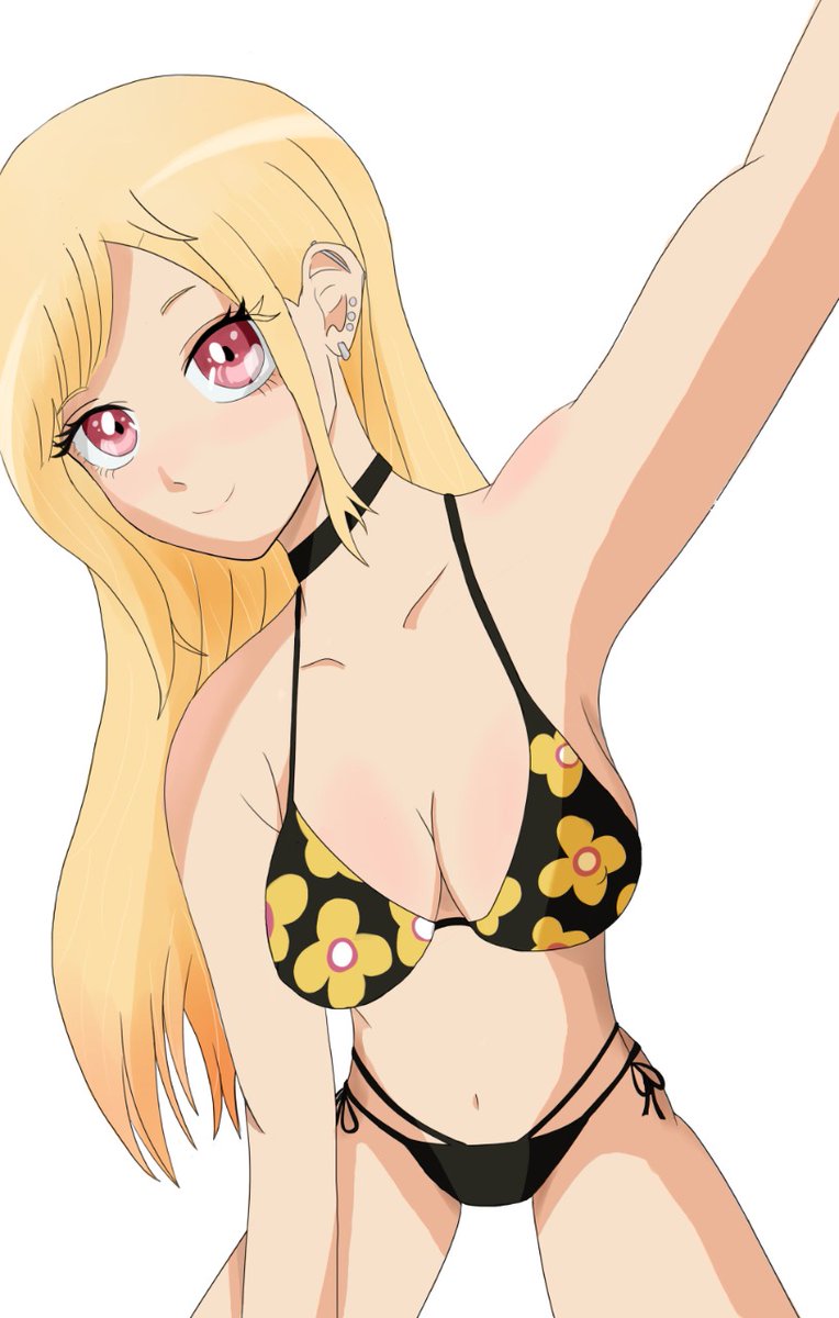 KcClaymore's tweet photo. Good evening 
#marinkitagawa #fanart https://t.co/rZKOFuzBIF
