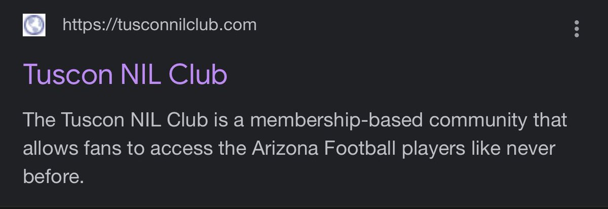 RedditCFB's tweet photo. An NIL group for the Arizona Wildcats misspelled Tucson in the website they purchased (now deleted), so their rivals up north at America’s #1 Innovation University did the natural thing and bought the website to troll them. https://t.co/9cs3Bc7Mta