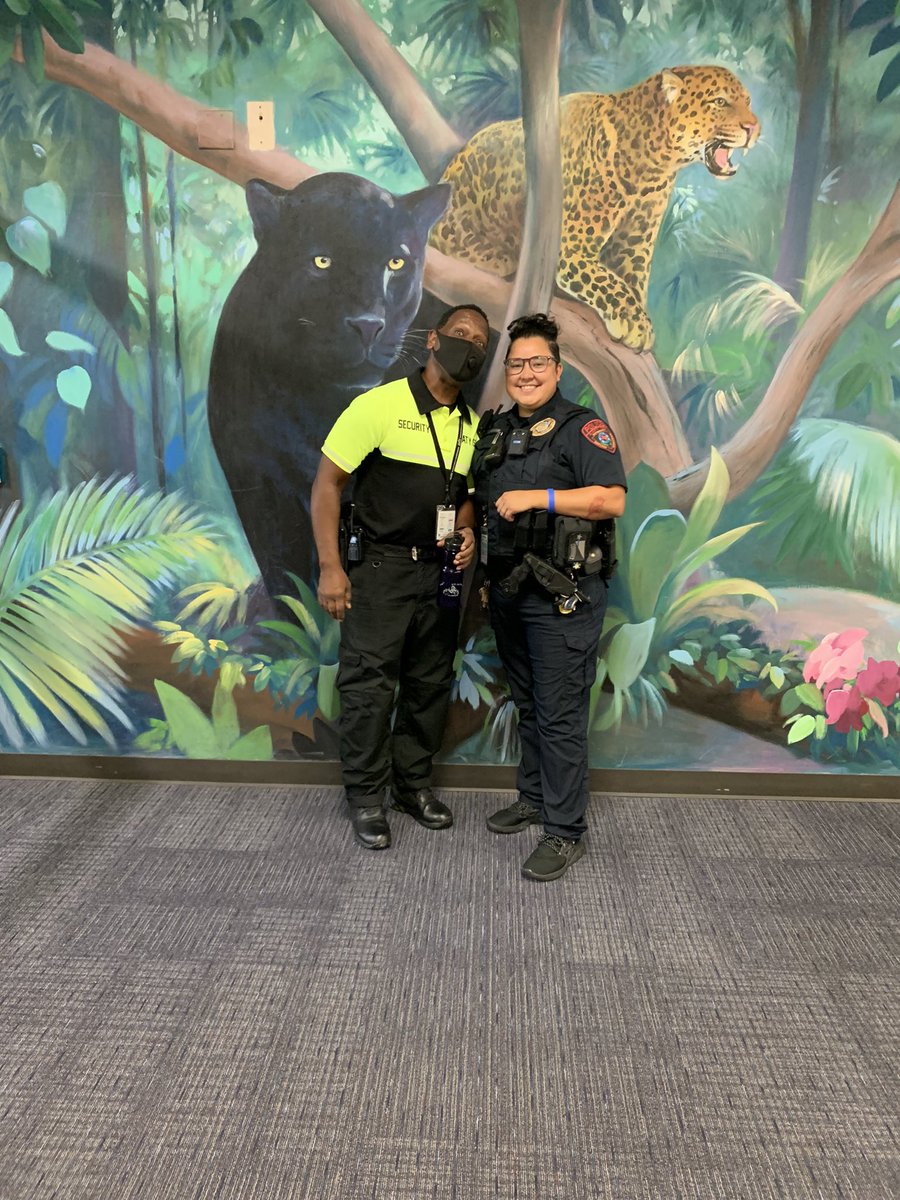I owe our SRO-Officer Galvan and Security Guard-Mr. Yell, a great big THANK YOU for all they do to keep me and our school safe! I appreciate you both so much, and I’m truly grateful! They are the BEST, and MDJH is so lucky to have them ❤️
