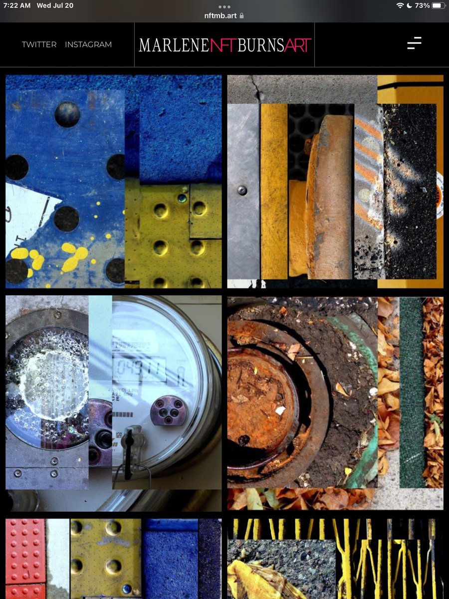 marleneburnsart's tweet photo. Urban abstract compilations….coming soon as NFTs. https://t.co/IAcX4bUF1v