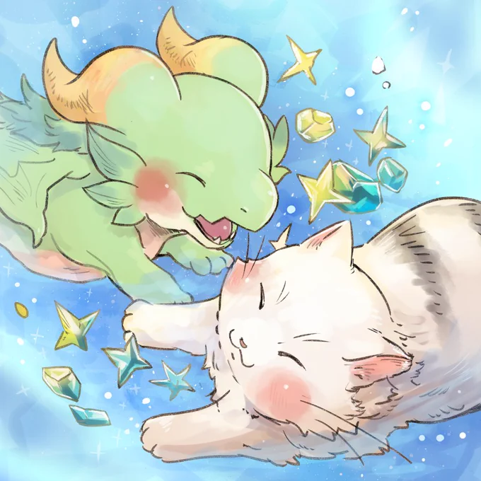  #ドラゴンの卵を拾った野良猫シリーズ 