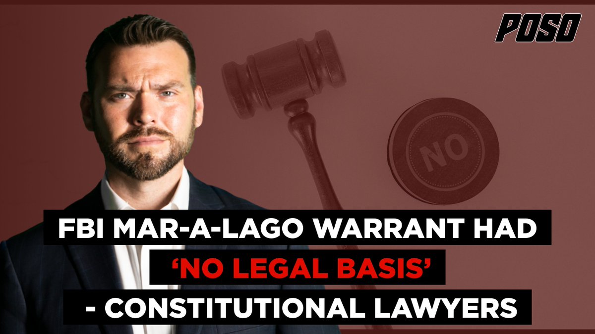 Read more about the article BREAKING: The FBI Mar-A-Lago Raid Had No Legal Basis, per Constitutional Lawyers