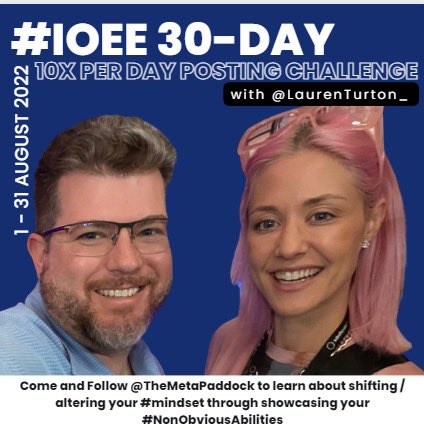 NFTpaddock's tweet photo. As we wrap up the #IOEE challenge with @LaurenTurton_ , I plan to focus on discussing hand-pain relief from so much typing and mousing online in web2/ web3 Then I plan to circle back to vision ๐. Follow @TheMetaPaddock on TikTok for more videos (IG, twitter,&) Thread below ๐งต๐ https://t.co/3lLpxMuc8V