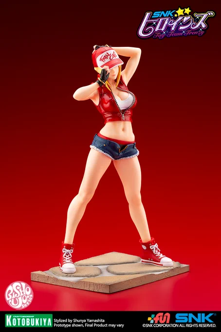 コトブキヤのフィギュア「SNK美少女 テリー・ボガード-SNKヒロインズ Tag Team Frenzy」の予約受付が始まりました。コトブキヤ直営店で買うとアクリルスタンドが付くぞ! 