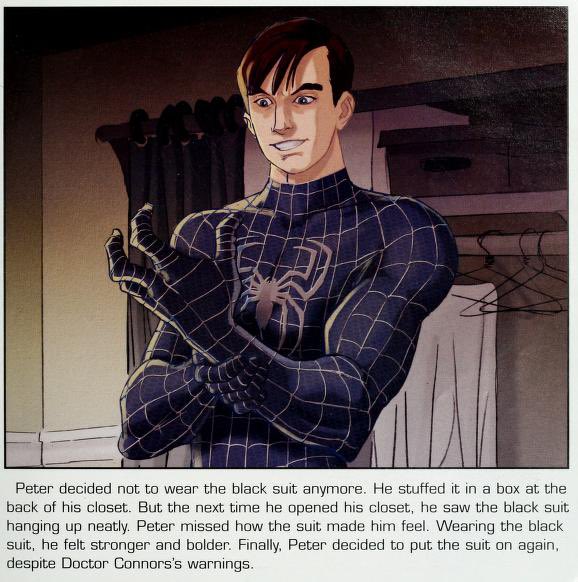 RT @REAL_EARTH_9811: Pages from the Spider-Man 3 book 