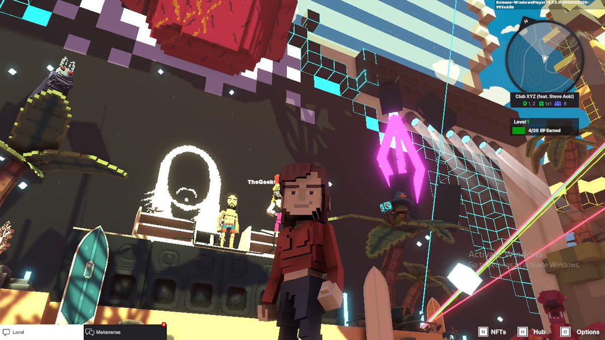 sandandman's tweet photo. @TheSandboxGame @steveaoki I just participated in the #SandboxAlphaS3Giveaway for a chance to win 500 SAND! On stage with Steve Aoki, check out my screenshot below!
👇 https://t.co/oJiXdIkHvN