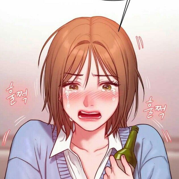 asami_008's tweet photo. Why so cute this girl?! 
Although, she's drunk. 

🌻 Kim minji 💕

#badthinkingdiary #yurimanhwa https://t.co/89Ms61RfT0