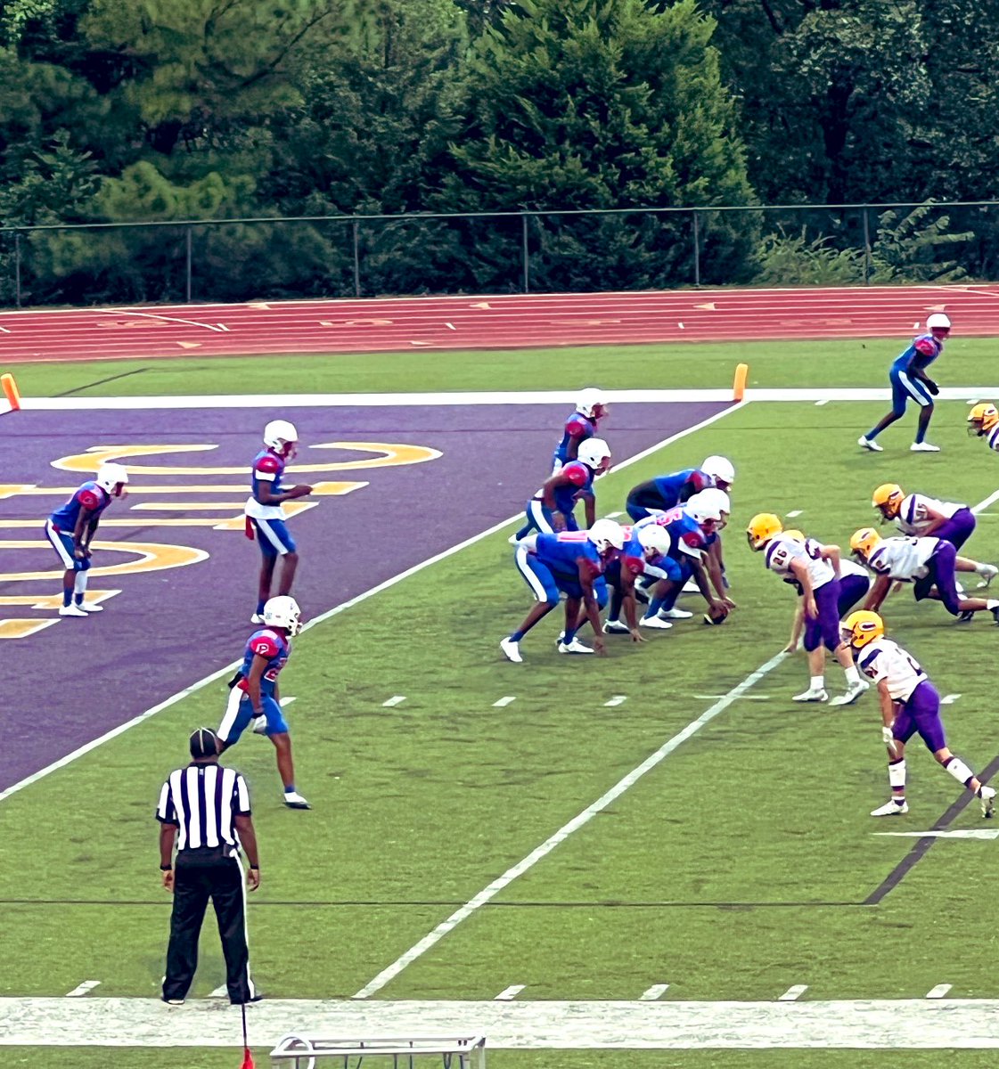 PrinAndersonPV's tweet photo. Parkviewโs 9th graders put in some work tonight with a 38-0 victory over a hard playing Catholic Rockets team. #DaView @lrsd @ParkviewLr @p_parkviewlrsd @arpreps @SBLiveARK https://t.co/UbHVnjiKSp