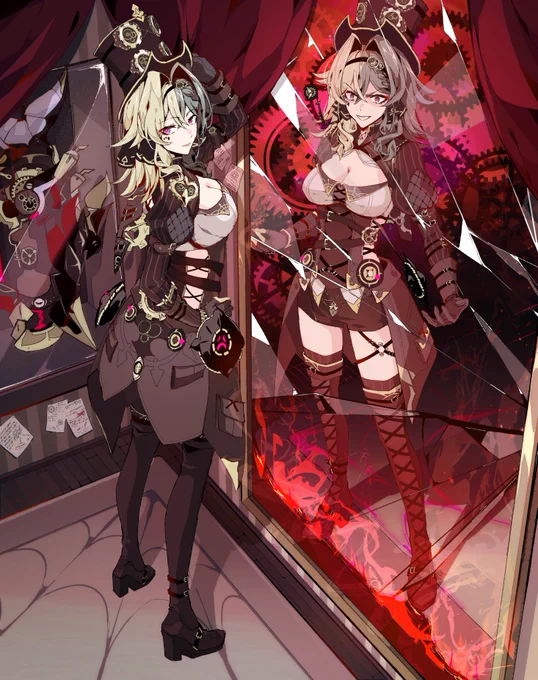 Let's be  which Vill-V are you looking for?Kudos to Captain   for the amazing fanwork!#HonkaiImpact3rd 