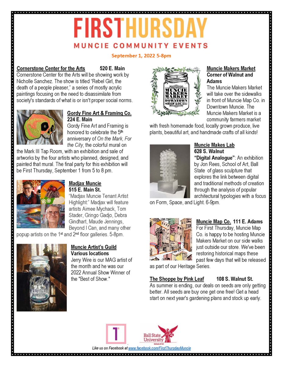 First Thursday Muncie tweet media