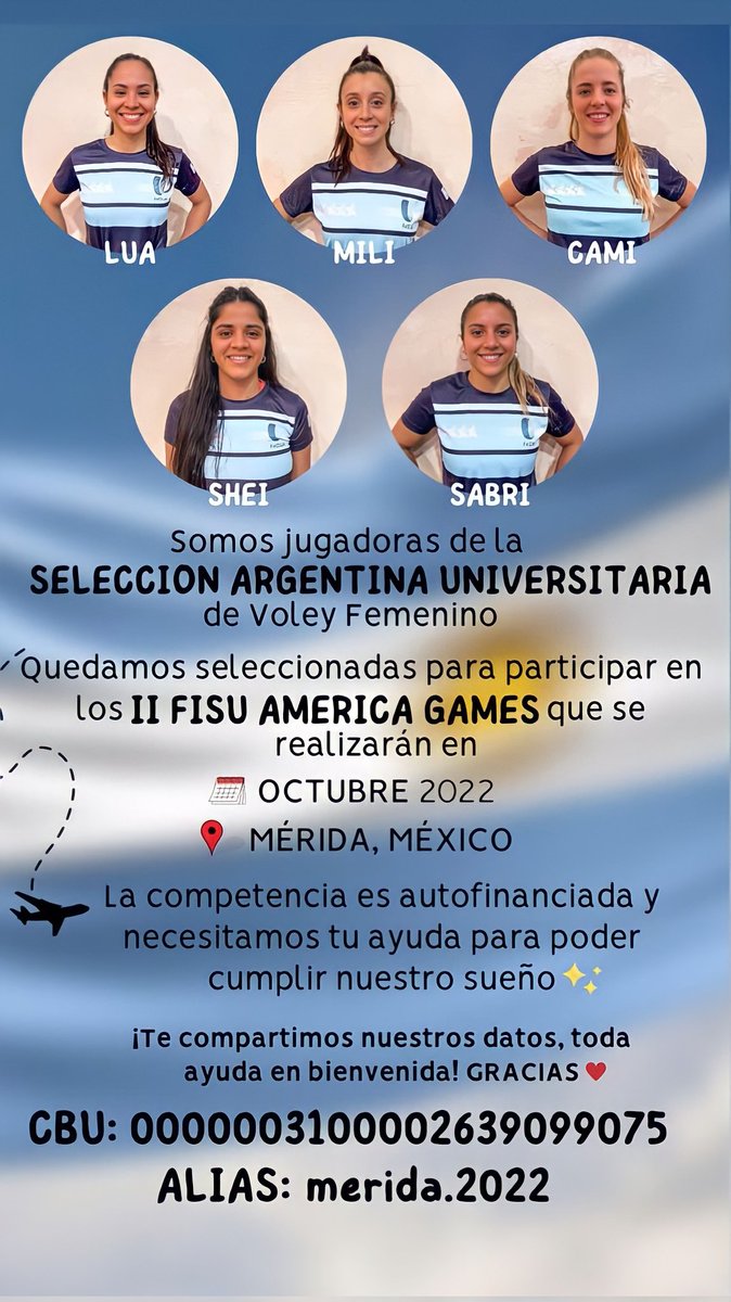 milijacue's tweet photo. Ayúdanos a qué nuestro sueño se haga realidad! Ya sea compartiendo, ya sea poniendo mg, es una gran ayuda! GRACIAS 💙🤍💙 https://t.co/Nepiym3oWa