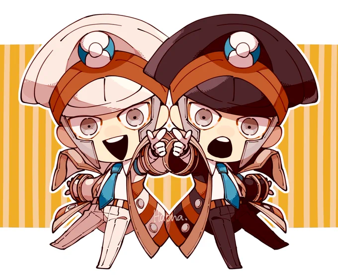 こんなにも指さしポーズが似合うキャラいない…気づいたら描いてる 