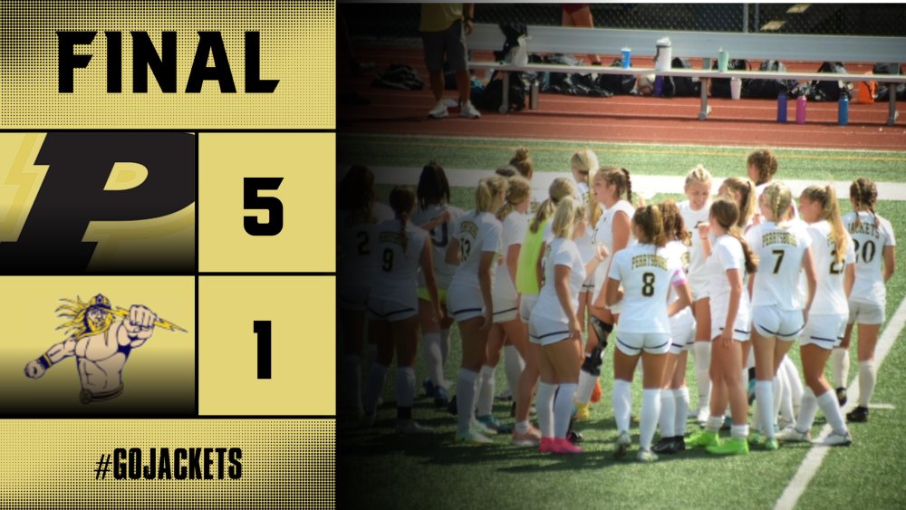 PburgAthletics's tweet photo. Girls Soccer traveled to Ottawa-Glandorf tonight and beat the titans 5-1! The Yellow Jackets had 4 goals from Adelle Francis, 1 goal from Maci Maxwell, 4 assists by Elena Neceski, and 1 assist from Avary Zeisloft! @pburggirlsoccer #GoJackets https://t.co/7EqoWRqSMx