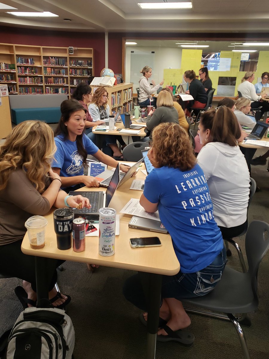 shellyswansonBP's tweet photo. Good teams meet and converse. Great teams COLLABORATE!  Collaboration for the win!! https://t.co/W1nWfHUgXk