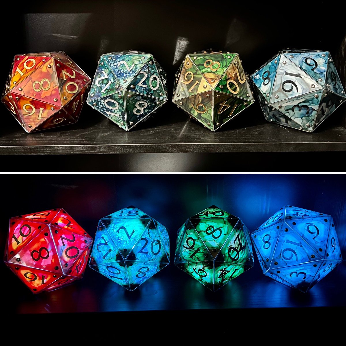 They’re done!! The elemental Driftglobes!!