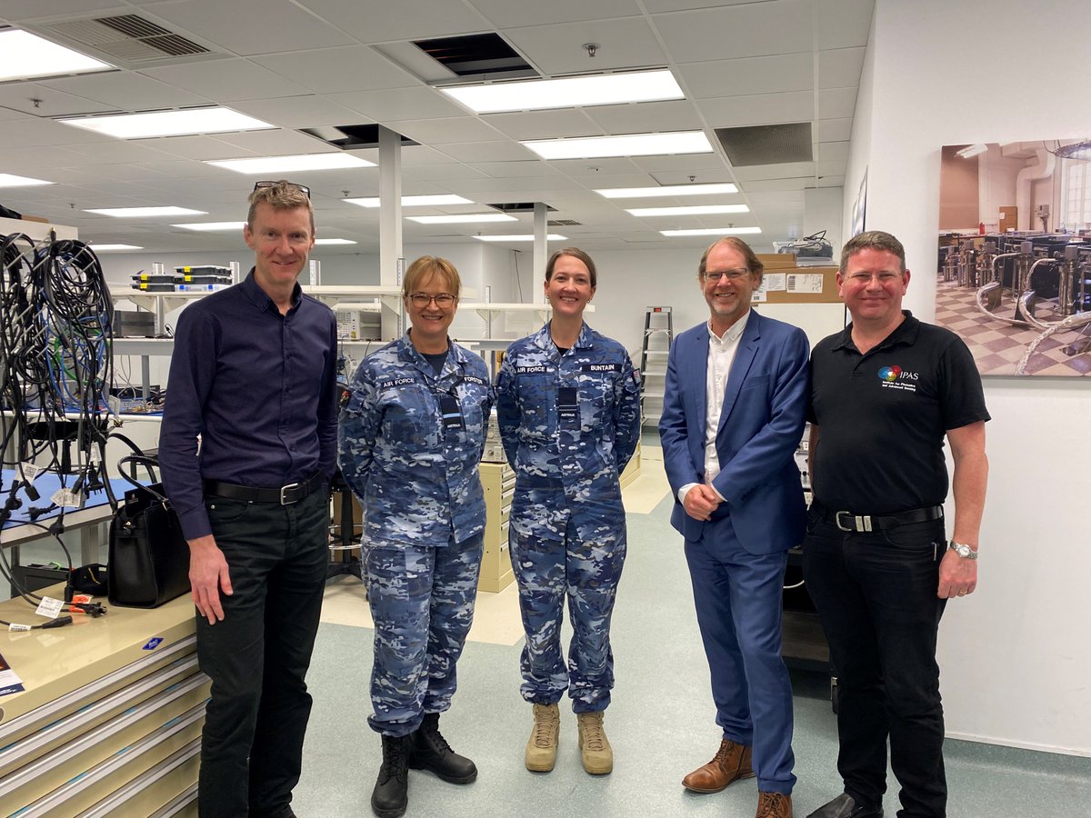 QuantX Labs (@quantxlabs) on Twitter photo Space Domain Awareness and the RMS STaR Shot were the key focus points when AIRCDRE Margot Foster CSM and Flight Lieutenant Joelene Buntain PhD from Defence Space Command visited QuantX Labs this morning.
#spaceindustry #spacecommand #sovereign #sovereignpnt <a href="/cryoclock/">QuantX Labs (formerly Cryoclock)</a> Space Domain Awareness and the RMS STaR Shot were the key focus points when AIRCDRE Margot Foster CSM and Flight Lieutenant Joelene Buntain PhD from Defence Space Command visited QuantX Labs this morning.
#spaceindustry #spacecommand #sovereign #sovereignpnt <a href="/cryoclock/">QuantX Labs (formerly Cryoclock)</a>