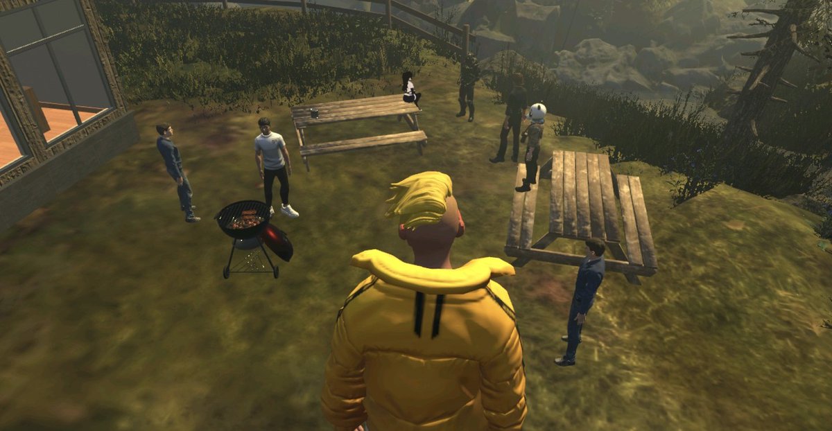 EdwardJChow's tweet photo. Another fabulous Tuesday online meeting in Vircadia. Create custom avatars for business meetings or for recreational purposes. 

Choose whoever(or whatever you want to be) and enjoy exploring different worlds in #vircadia https://t.co/WraAYa0yXL