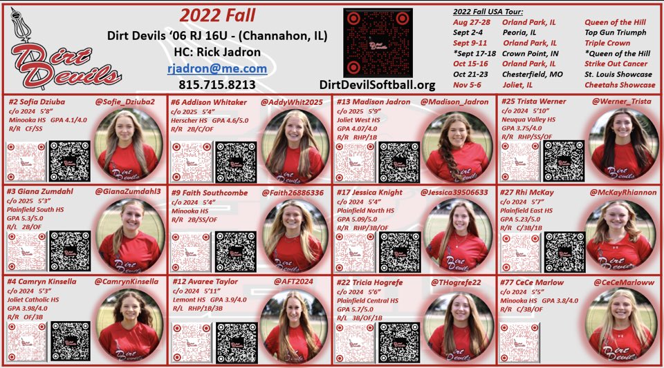 Dirt Devils Softball tweet media