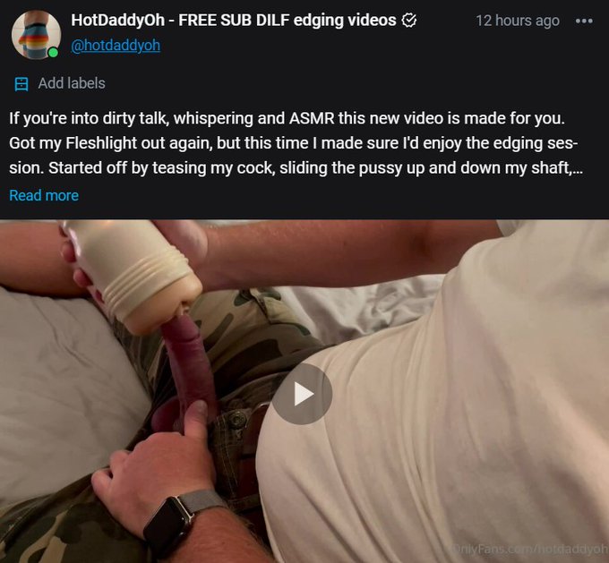 New FREE vid now live here: https://t.co/YmJIqCl3XO https://t.co/L6xLP8qU61<a href="/tag/hotdaddy"class="tags"><span>#hotdaddy</span></a><a href="/tag/dilf"class="tags"><span>#dilf</span></a><a href="/tag/nsfwtwt"class="tags"><span>#nsfwtwt</span></a>