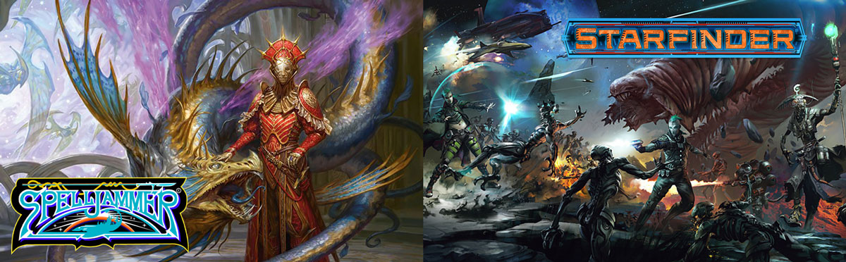 SoloRunStudio's tweet photo. This week it's setting versus setting, and no matter who wins we all get more Sci-Fantasy content! More specifically it's a light dive into the two settings, and a look at the Spelljammer playable species.

https://t.co/SxU6ILYKr1

#Starfinder #Spelljammer #ttrpg #ttrpgcommunity https://t.co/t4DBXQPGp5