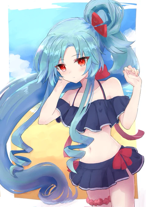 水着モードちゃ 