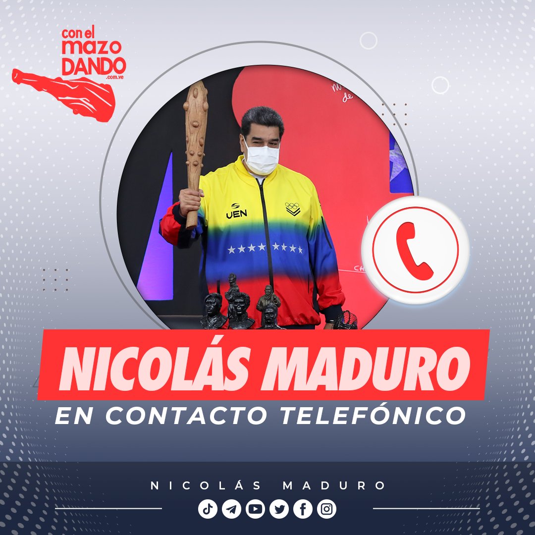 Reitero las felicitaciones a mi hermano y camarada <a href="/dcabellor/">Diosdado Cabello R</a> por llegar al programa Nº 400 de “Con El Mazo Dando”. ¡Na’ Guará, Venezuela! Hay que verle la cara a todo ese esfuerzo que hace todo un equipo, al frente de una labor comunicacional que traspasa fronteras.