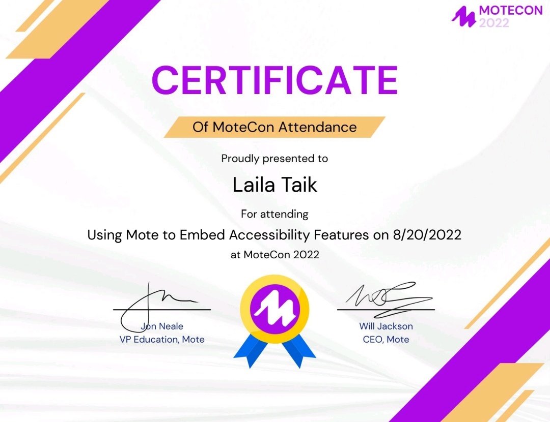 LailaTaik's tweet photo. Thank you to all panelist of #MoteCon days22 @justmoteHQ
@ericcurts, @mr_isaacs_math @l_alston @JNealeUK #willJackson
@NicholasFerroni #RachelJohn @mrshowell24
#SarahKiefer @buddyxo..ππππ https://t.co/yAxMsojGCT