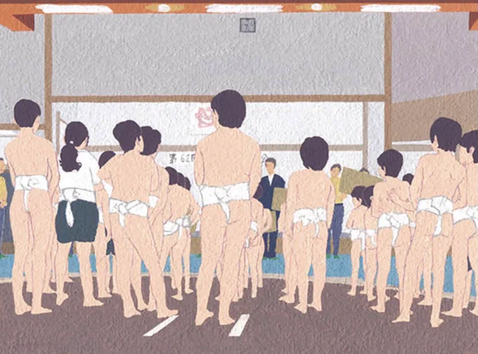 前に描いた大勢です。 