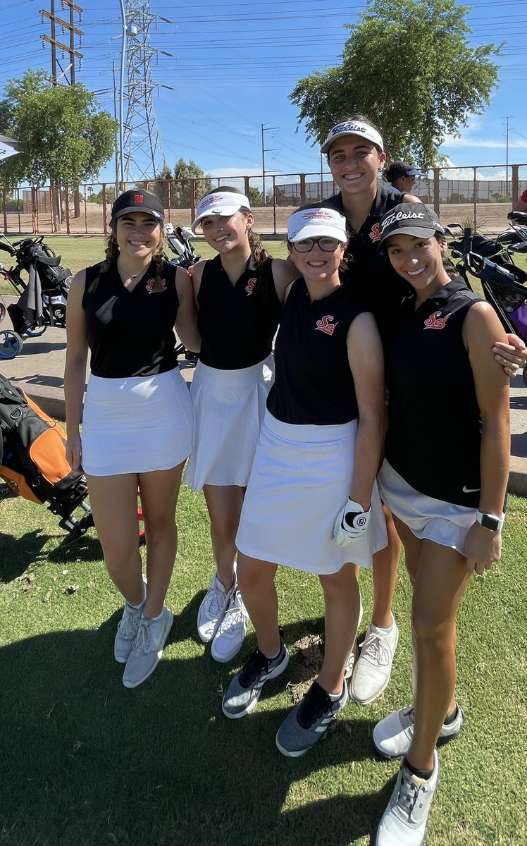 Great start to the 2022 season today!Lady Aztecs with the W and Bella Mantini brings home the medalist honors with a 38! #bleedorange <a href="/CdS_Aztecs/">Corona del Sol Athletics</a>