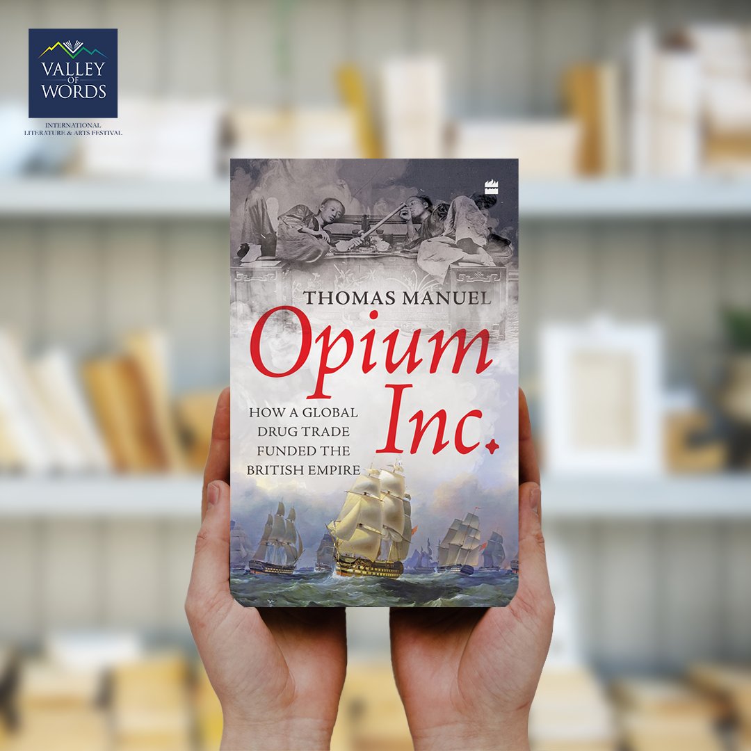 Book a Day from VoW's #Shortlist 2022

Opium Inc: How a global trade funded the British Empire
<a href="/notrueindian/">Thomas Manuel</a> 
<a href="/HarperCollinsIN/">HarperCollins</a>  

#EnglishNonFiction

Get this book or its e-version on Kindle through this link
amzn.to/3QNZiUP

#vowlitfest #vow #bookaday #storytelling