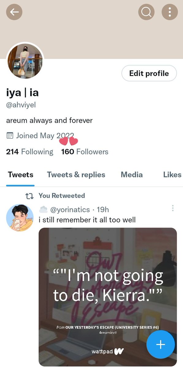 ahviyel's tweet photo. tysm love you all 💗 https://t.co/kFh8Fk1sqM