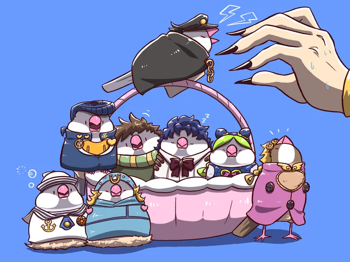 #多分私しかやってない ジョジョにブンチョウを混ぜる 