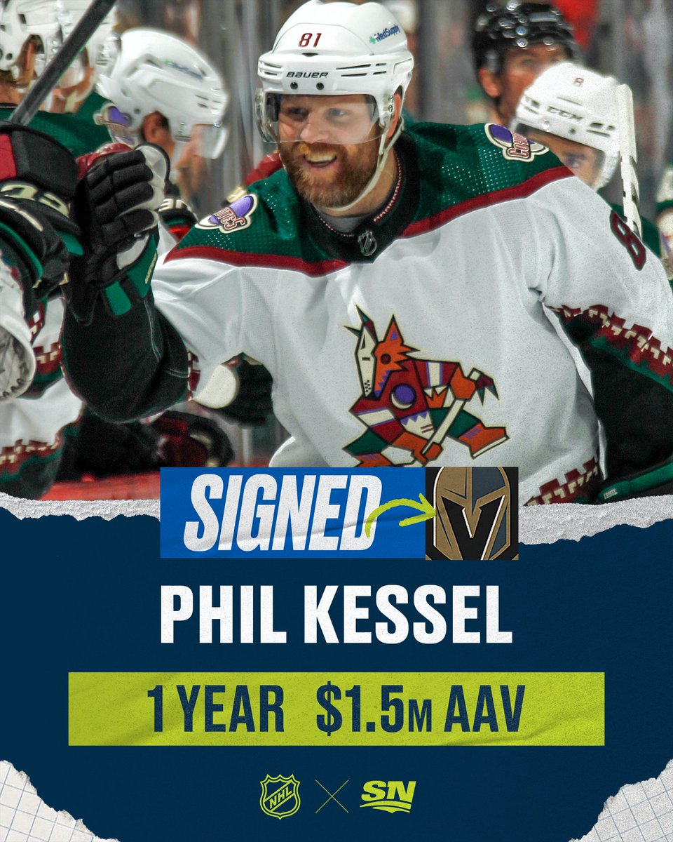 Sportsnet's tweet photo. Phil the Thrill is Vegas bound! 🎰

Thoughts on the deal? 🤔 #NHLFreeAgency https://t.co/hILXiuoVeJ