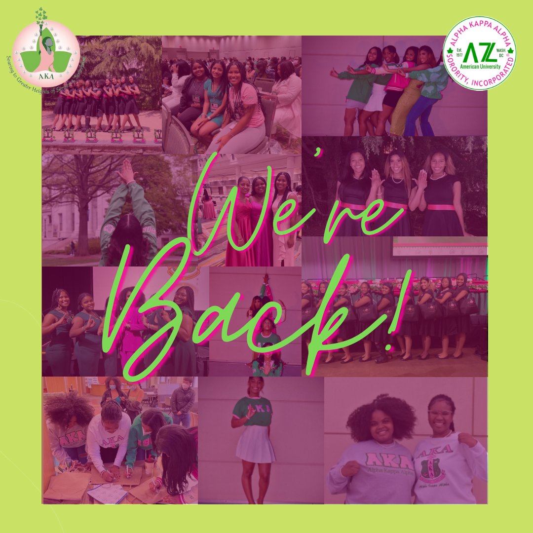 LZ1977AKA1908's tweet photo. The Lovely Ladies of the Lambda Zeta Chapter are back! We are so excited for this semester, and can not wait to engage in community service, fellowship, and programming!
#AKAUG #AKA1908 https://t.co/CnSc4A60js