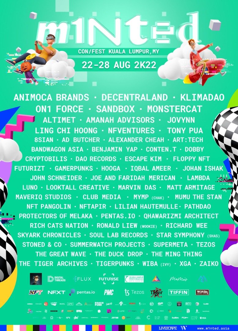 Do you want to go to the biggest NFT event in Malaysia? 

We're giving away a ticket to <a href="/M1ntedAsia/">M1NTED</a> worth RM150. All you have to do is tell us why you want to go and tag <a href="/guingang_/">Guin Gang</a> and <a href="/M1ntedAsia/">M1NTED</a> in a tweet.

1 winner will be handpicked tonight at 10PM. Good luck!