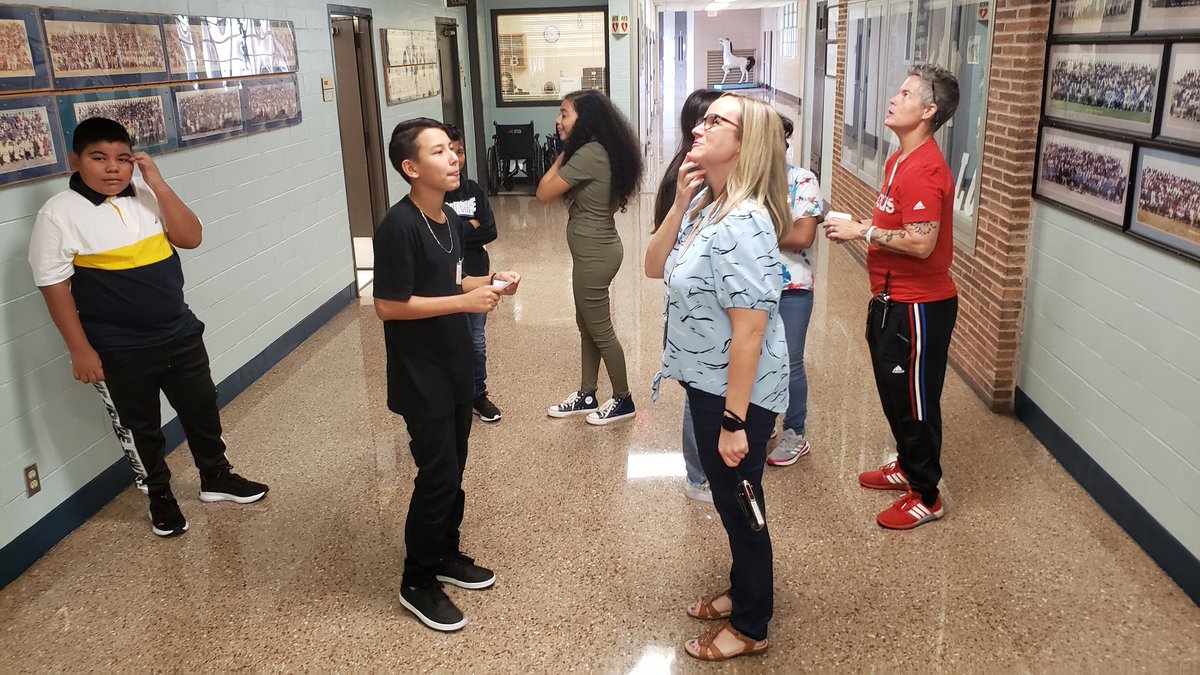 "Leading by example" our amazing principal <a href="/clynvan1/">C. Van Wassenhove</a>
never miss an opportunity to connect with our scholars. AEA scholars introducing themselves. #ColtsDeserveIt #AldineConnected <a href="/AldineMS_AISD/">Aldine Middle School</a> <a href="/lmamerson/">LaTonia Amerson, Ed.D.</a> <a href="/htherese8/">Therese Samperi</a> <a href="/PrincipalTisby/">Jasmine Tisby, M.Ed.</a> <a href="/Carolyn02848385/">Carolyn Jones</a>