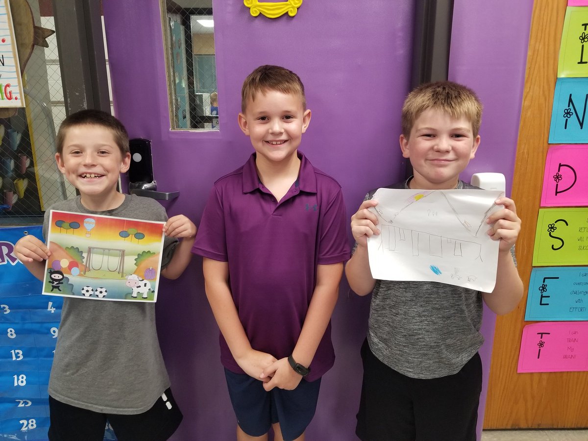 On day 1 of 3rd grade, we practiced one of our 6Cs...communication!  We played See, Run, Do, and then discussed the importance of good communication and gave examples of what that may look like in different scenarios at school!  #OakFlatProud #bssdproud