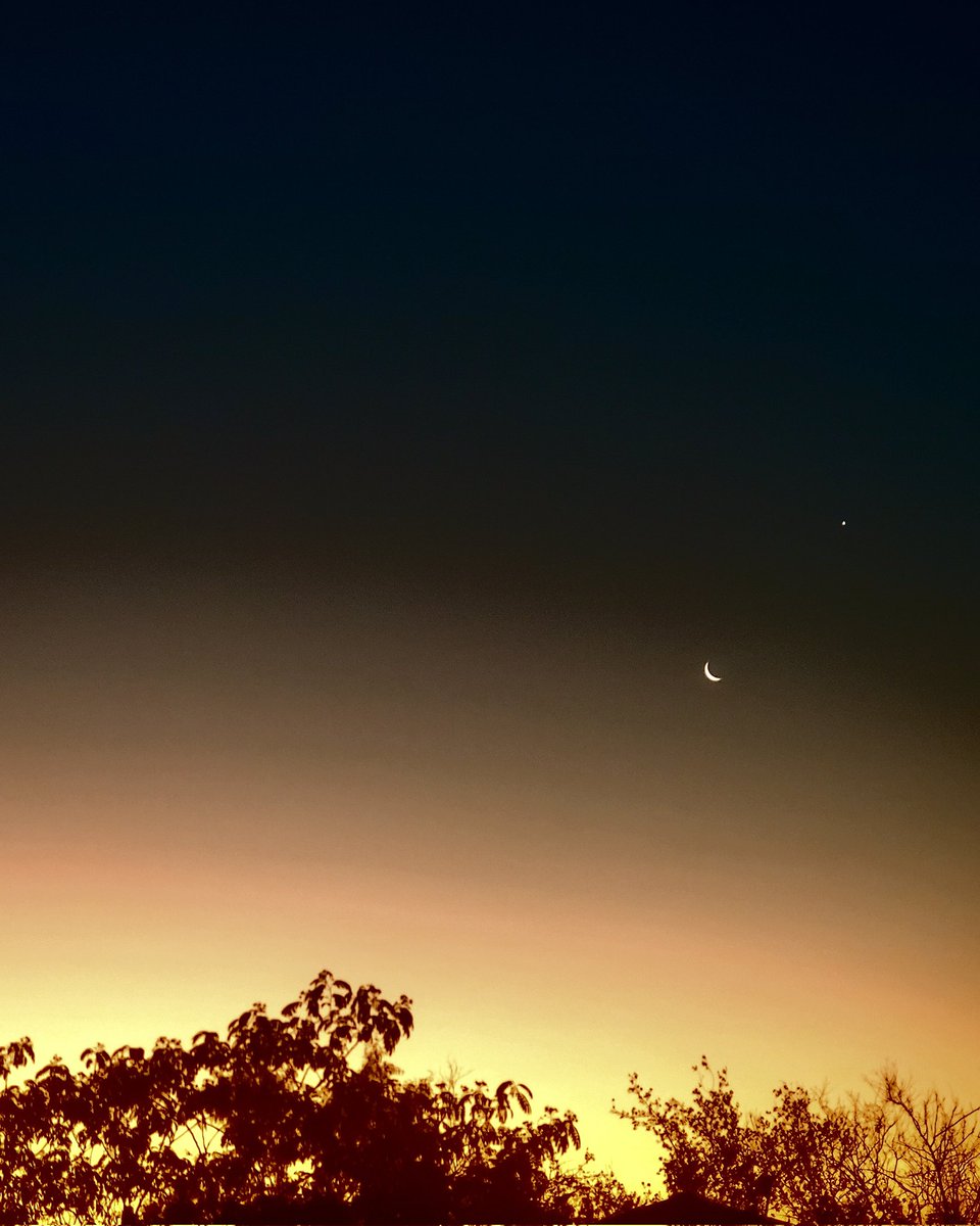 The beautiful night sky🌌⭐🌙