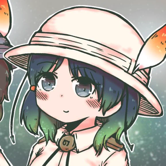 髪伸び隊長さん概念(過去絵 