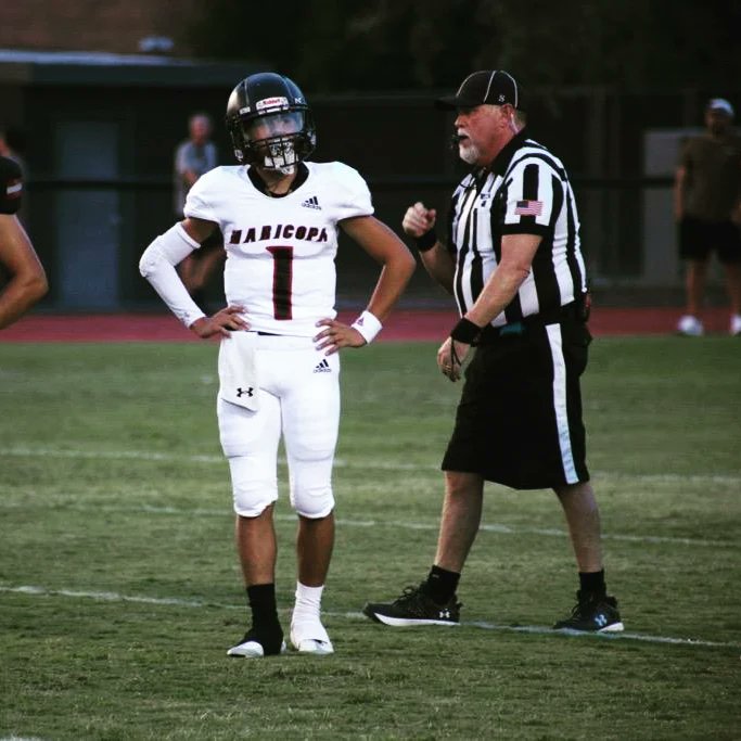 JoseCardona2026's tweet photo. Had a great opportunity to learn from the varsity squad at yesterday's scrimmage.🏈💯 https://t.co/unZZxeAVbi