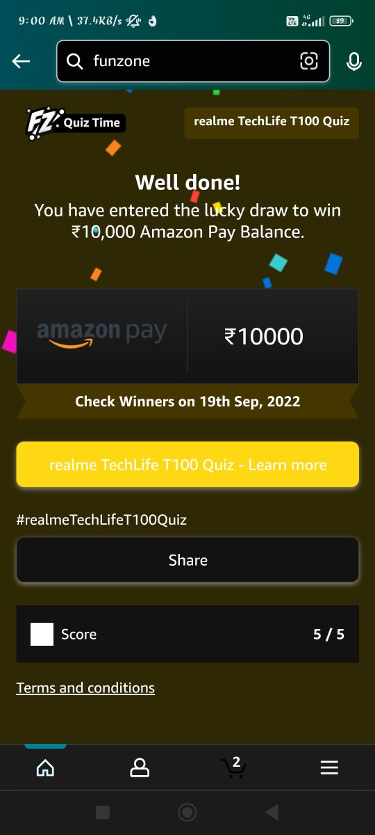 shiv9chauhan's tweet image. Twitter quiz 😍❤

@amazonIN @realmeIndia @realmeTechLife 
#realmeTechLifeT100 #ListenInFullColour